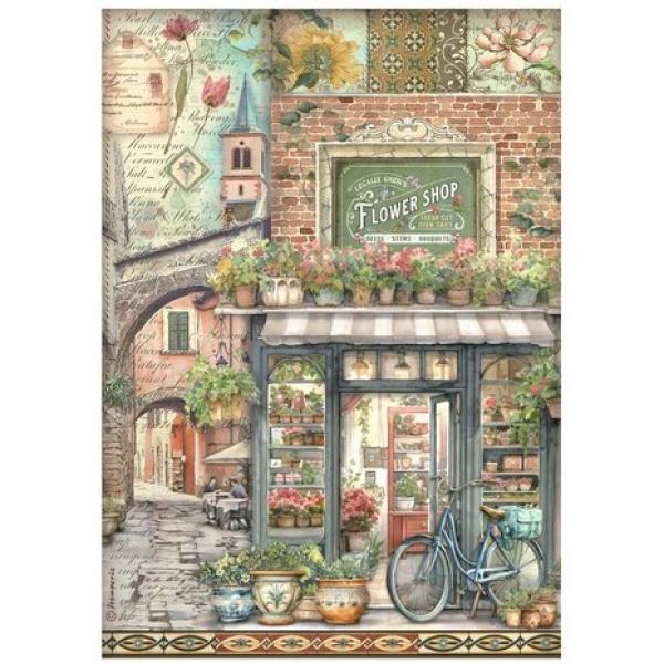 Stamperia, Art of Travelling A4 Rice Paper Selection