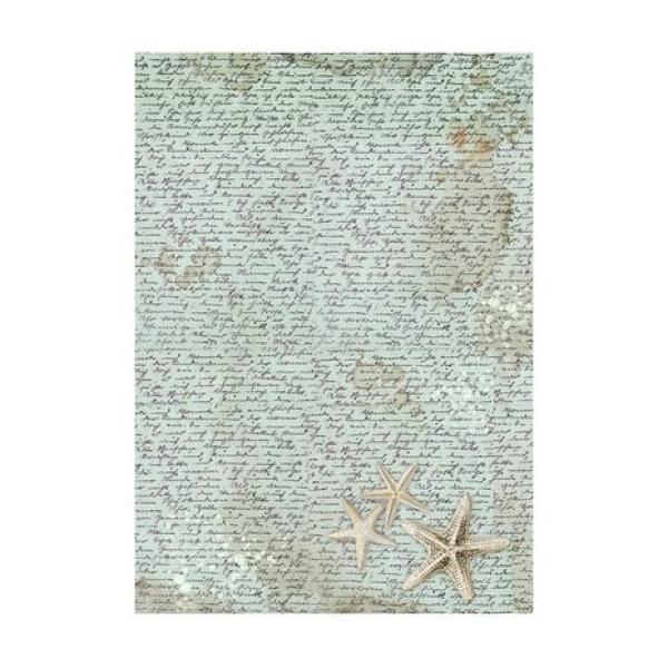 Stamperia, Songs of the Sea A6 Rice Paper Backgrounds