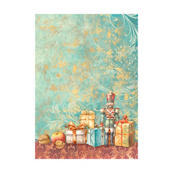 Stamperia, The Nutcracker A6 Rice Paper Backgrounds