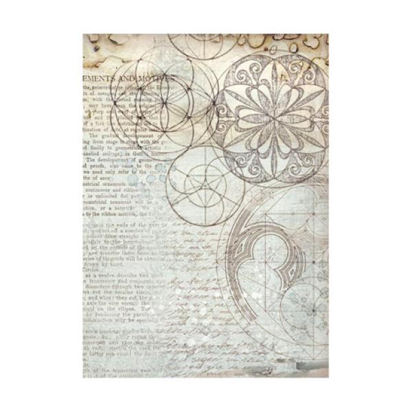 Stamperia, Silent Sea A6 Rice Paper Backgrounds