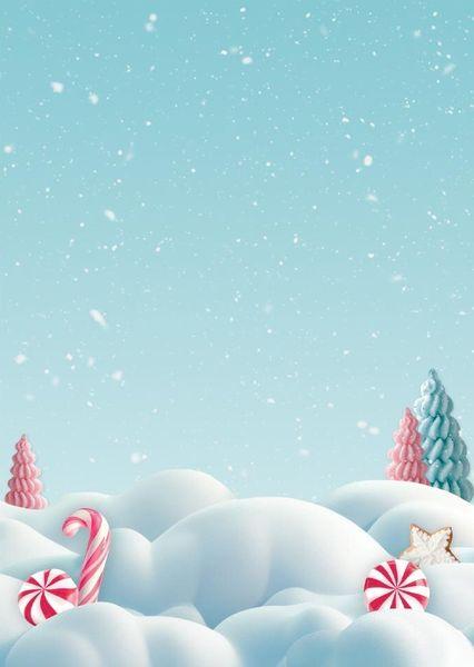 Stamperia, Candy Christmas A6 Rice Paper Backgrounds