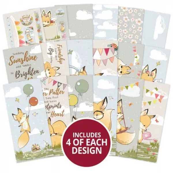 DL Paper Pad - Foxy Fun, Hunkydory