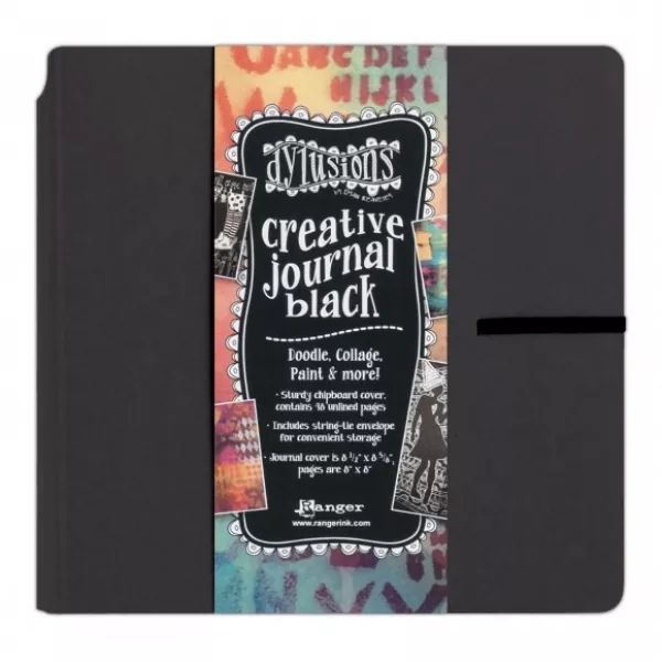 Ranger • Dylusions creative journal black quadratisch, Dyan Reaveley