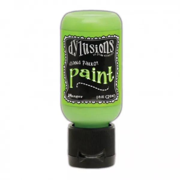 Dylusions Flip cup paint 29ml Island parrot