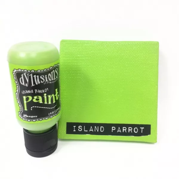 Dylusions Flip cup paint 29ml Island parrot