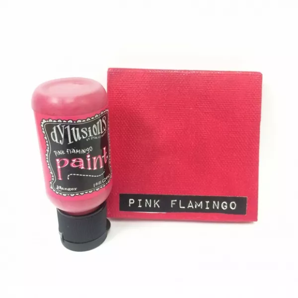 Dylusions Flip cup paint 29ml Pink flamingo