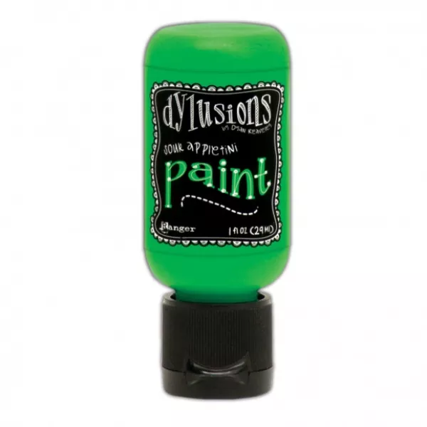 Dylusions Flip cup paint 29ml Sour appletini