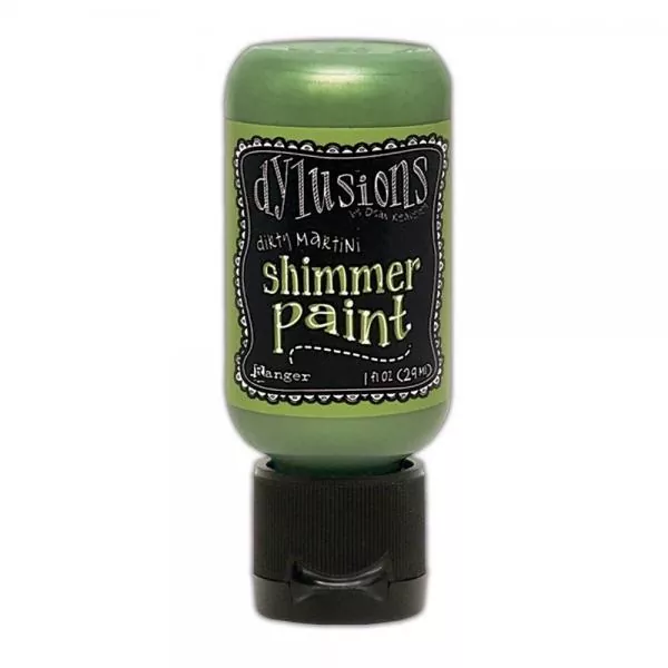 Ranger • Dylusions Shimmer Paint Flip Top Bottle Dirty Martini