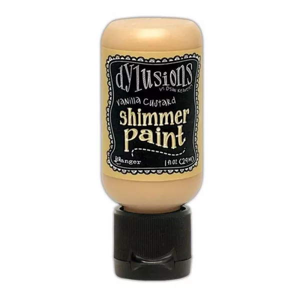 Ranger • Dylusions Shimmer Paint Flip Top Bottle Vanilla Custard