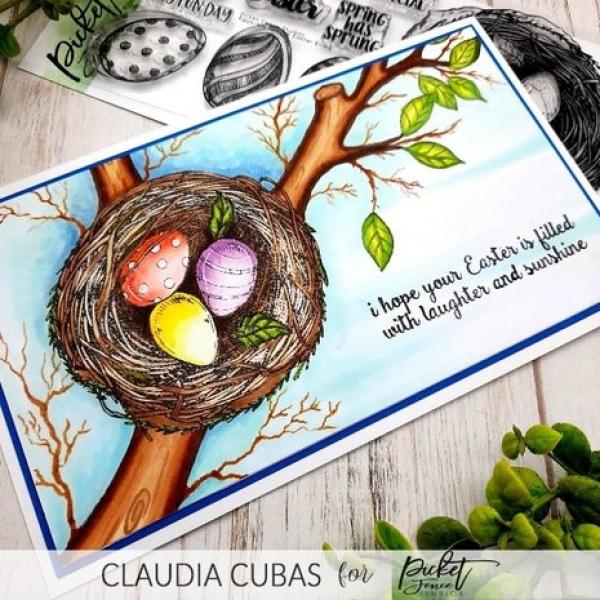 Picket Fence, Eggs-tra Special Easter 4x8 Inch Dies