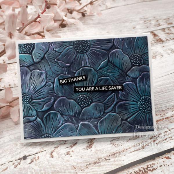 Creative Expressions • Sue Wilson 3D Embossing Folder Bouquet