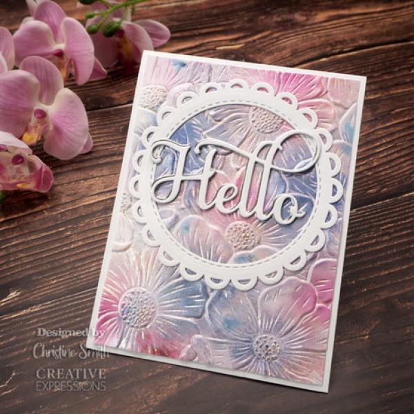 Creative Expressions • Sue Wilson 3D Embossing Folder Bouquet