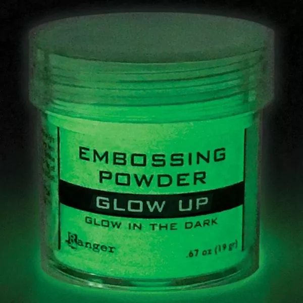 Ranger • Embossingpulver Glow Up, Glow in the dark