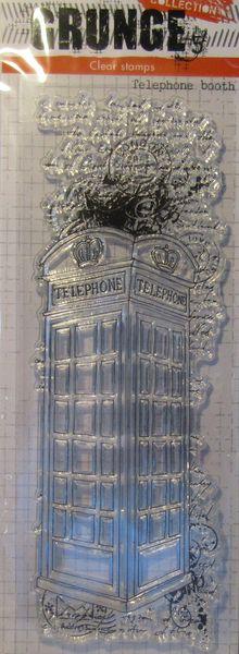 Studiolight, Stamps Grunge Collection Telephone booth