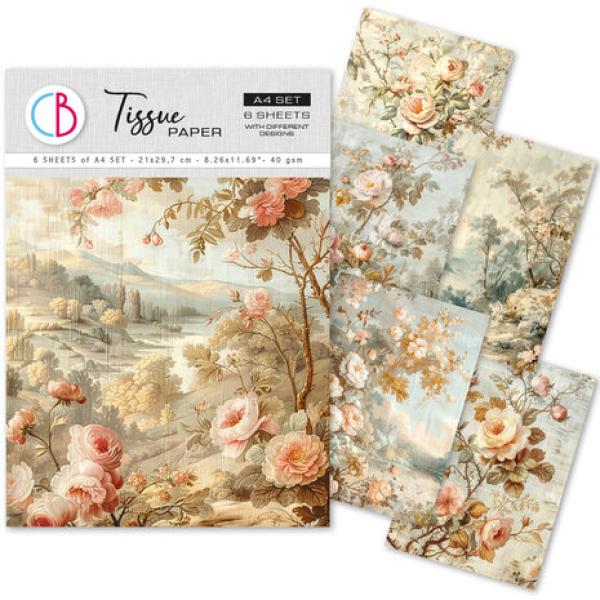 Ciao Bella, Tissue Paper A4 18th Century