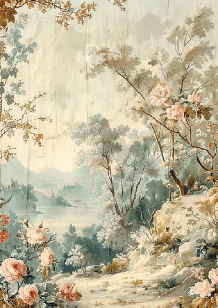 Ciao Bella, Tissue Paper A4 18th Century