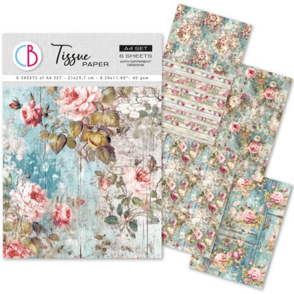 Ciao Bella, Tissue Paper A4 My Secret Garden