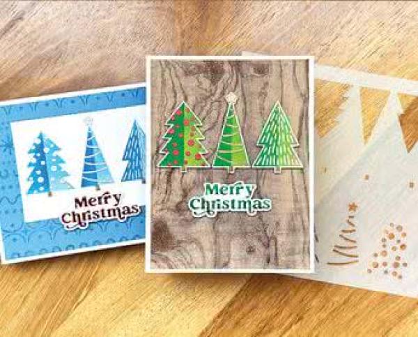 Ranger • Simon Hurley create. Stencils Mod Christmas Trees