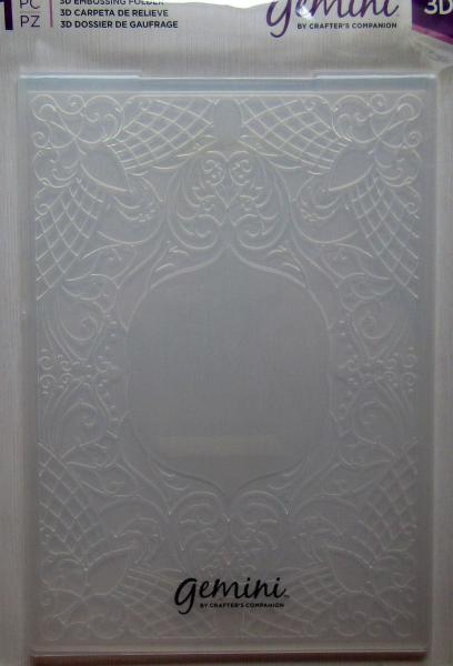 Crafters Companion, 3D Embossing Foulder Graceful Frame