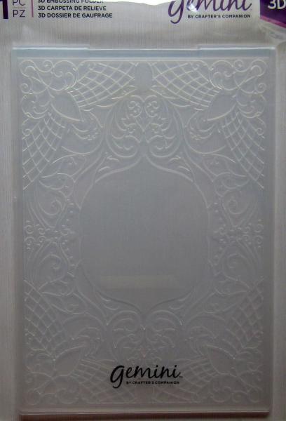 Crafters Companion, 3D Embossing Foulder Graceful Frame