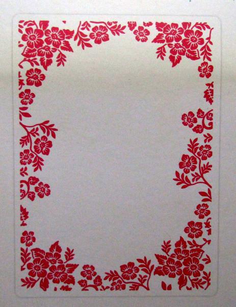 Crafters Companion, Embossing Foulder Botanical Border