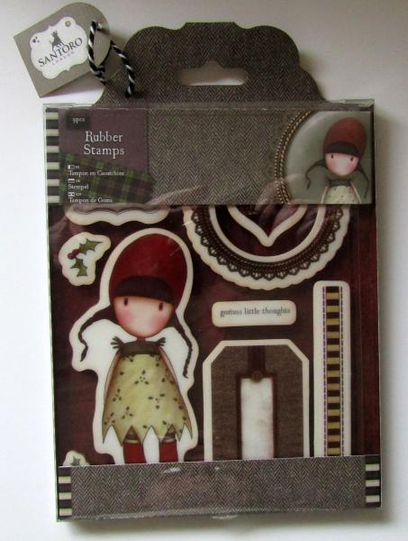 Santoro, Rubber Stamp Holly