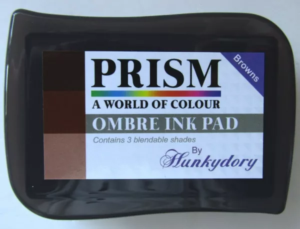 Prism Ombré Ink Pad - Browns, Hunkydory