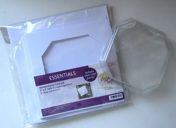 Dimensional Card Kit - Octagon, Hunkydory