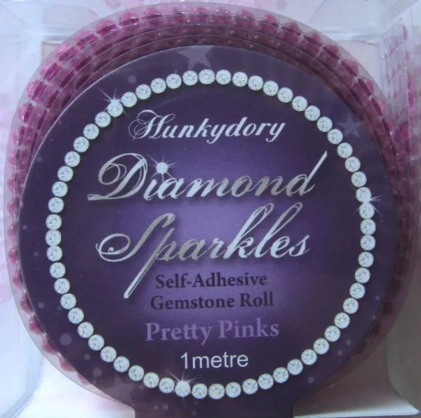 Diamond Sparkles Gemstone Rolls - Pretty Pinks, Hunkydory