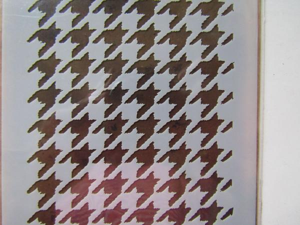 Tim Holtz, Layering Stencil Houndstooth