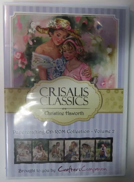 PC CD Rom Crisalis Classics by Christine Haworth, Crafters Compagnion
