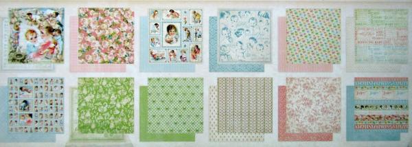 Graphic 45, Scrapbook Block Little Darlings