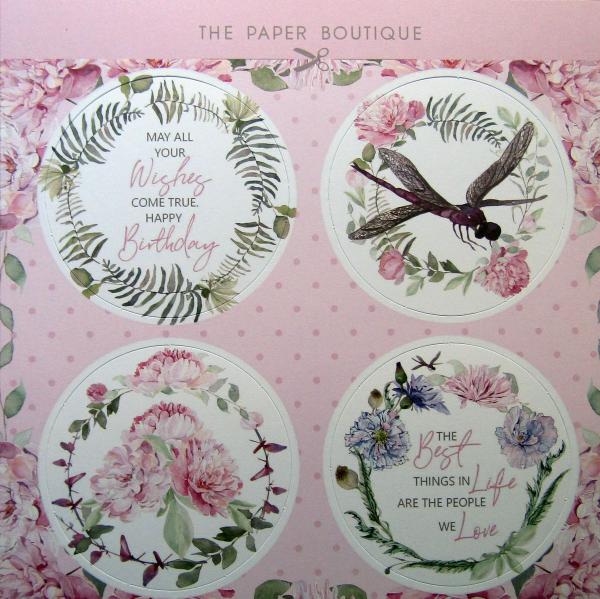 The Paper Boutique, Papierblock Serenity Garden incl. Topper