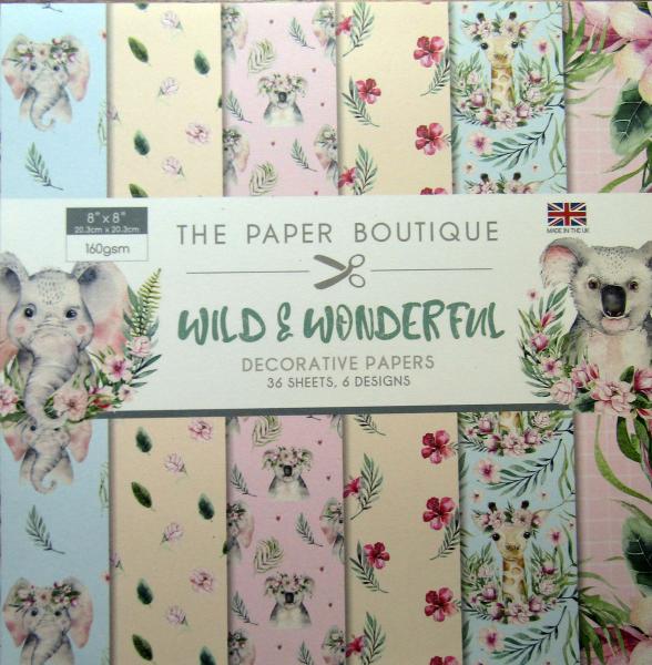 The Paper Boutique, Papierblock Wild and Wonderful