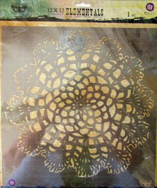 Prima Marketing, Finnabair, Mandala12x12 Inch Stencil