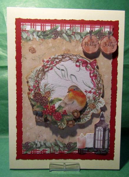 Studiolight • Card Making Pad Holly jolly Essentials nr.09