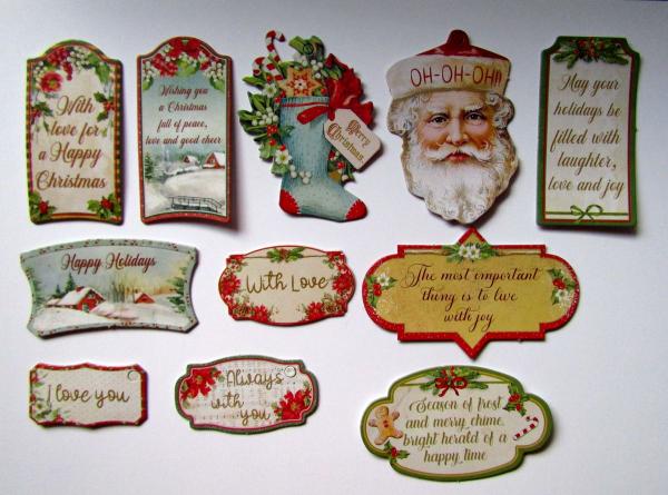 Stamperia, Classic Christmas Die Cuts