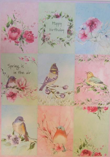 Studiolight • DIY Block Spring birds Essentials nr.144