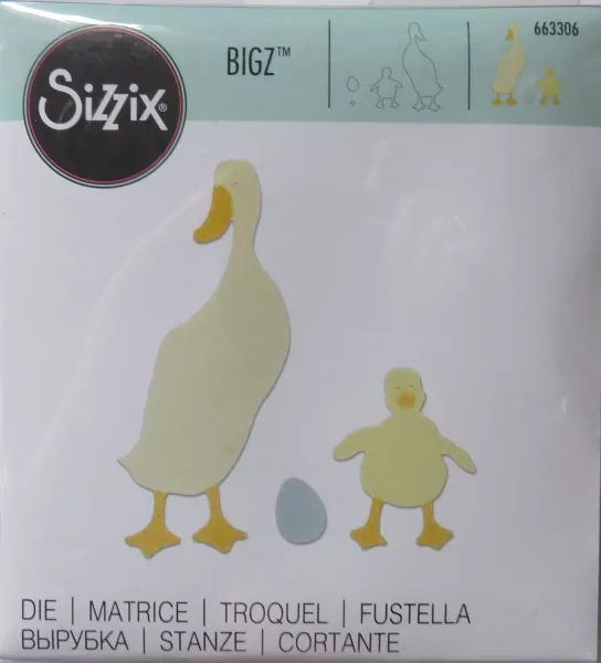Sizzix, BigZ, Duck and Duckling, Tim Holtz