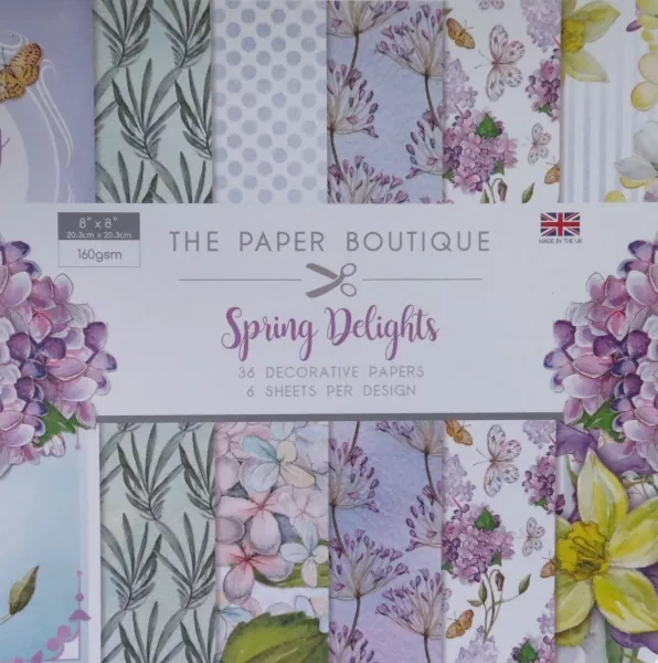 Papier Block, Paper Pad, Spring Delights, the Paper Boutique