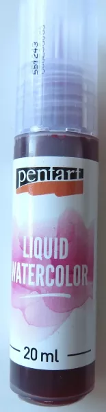 Liquid watercolor pink, Pentart