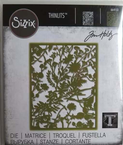 Sizzix Thinlits Die - Organic , Tim Holtz