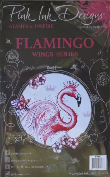 Pink Ink Designs, Flamingo, Wings Serie