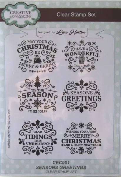 Creative Expressions • Lisa Horton Seasons Greetings