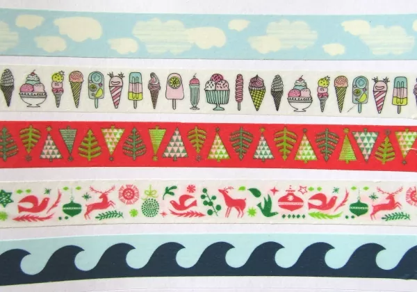 Paper Poetry, Washi Tape Tiere Weihnachten, Rico Design