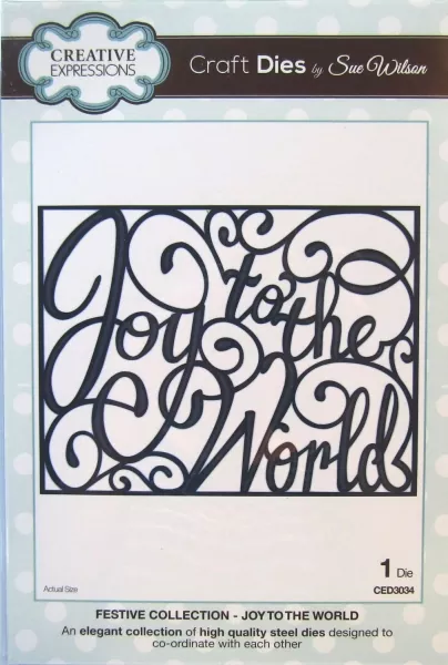 Creative Expressions - Die Joy to the world