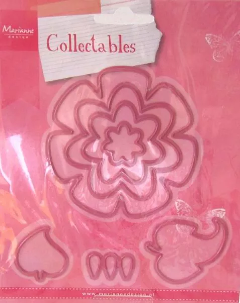 Marianne D Stanzschablonen Blume