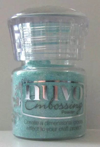 Tonic Studios • Nuvo embossing powder Ocean Sparkle