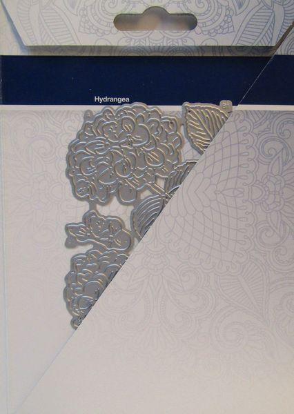 3D Decoupage Stanzschablone Hydrangea
