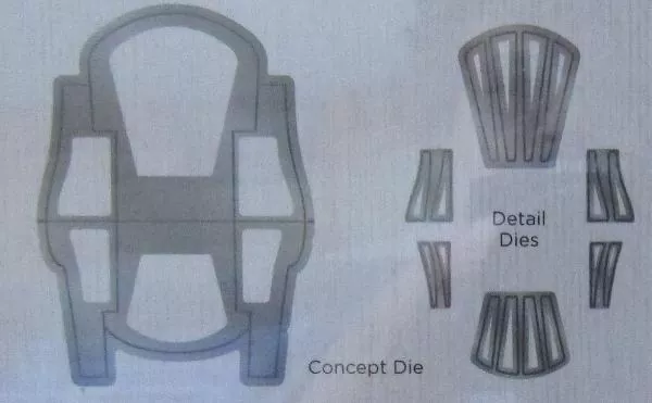 Crafter's Companion Create-A-Card Die Chair